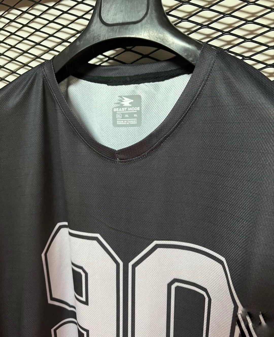Beast Mode Oversize T-Shirt  Basic Model 90 Numara Baskılı