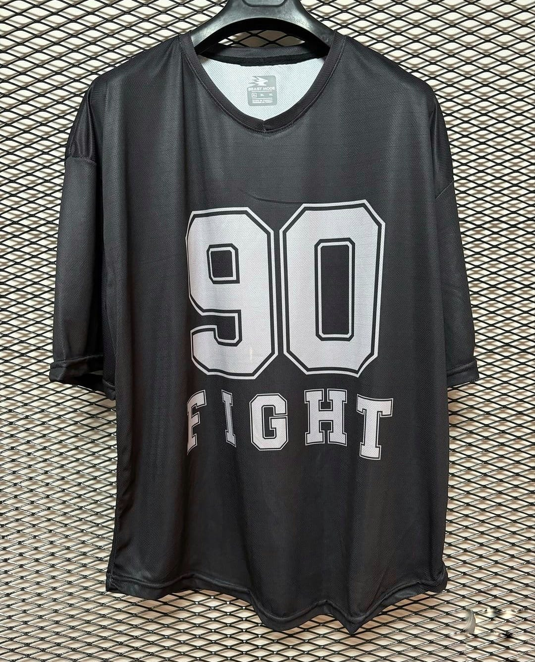 Beast Mode Oversize T-Shirt  Basic Model 90 Numara Baskılı