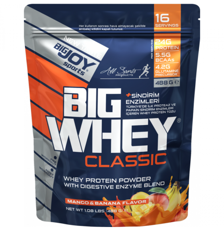 Bigjoy Doypack Big Whey Classic Whey Protein 488 gr