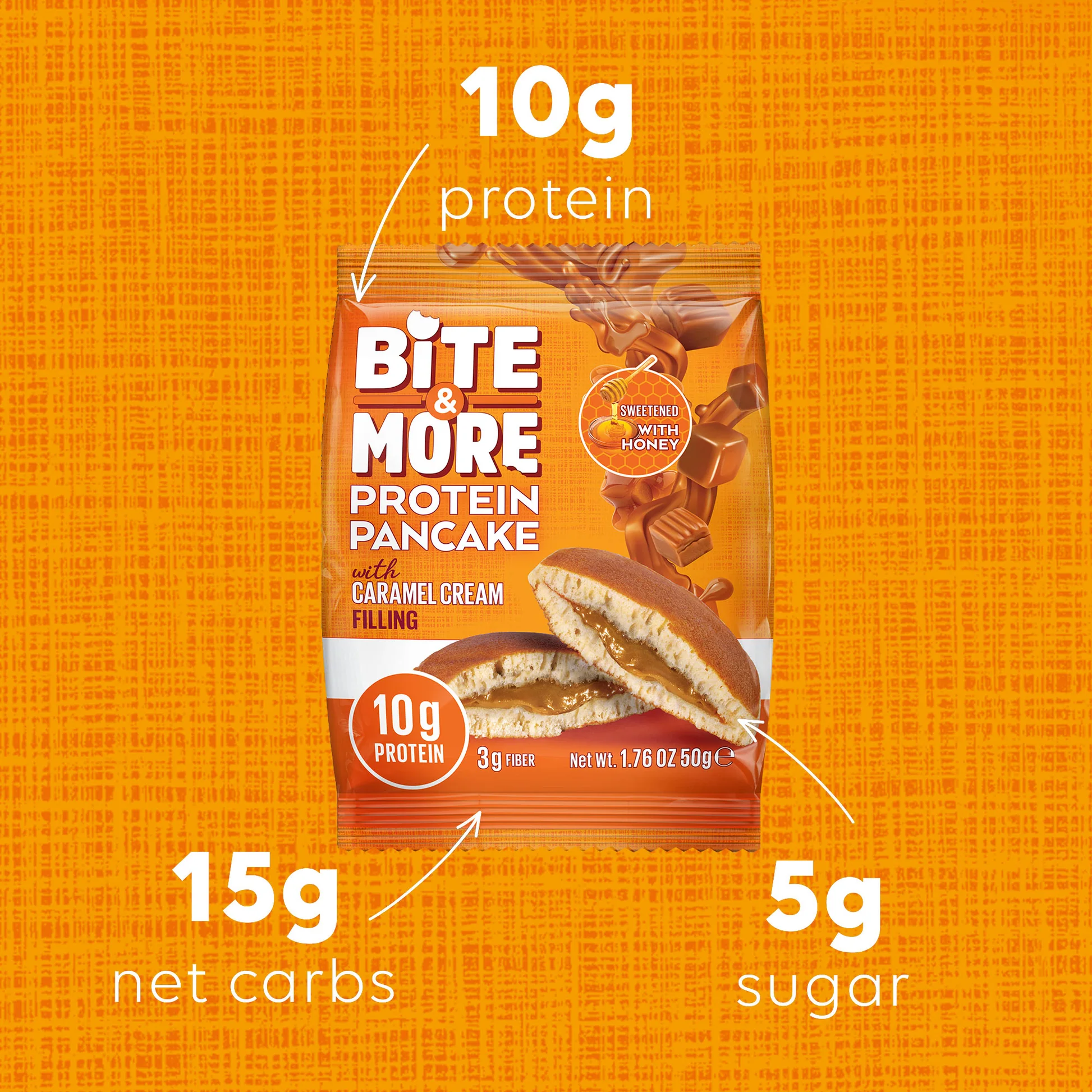 Bite & More Protein Pancake 50 gr x 12 Adet