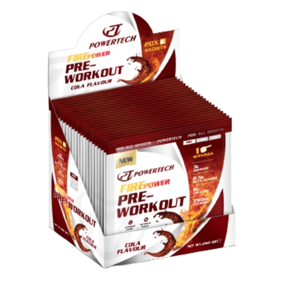 FirePower Pre-Workout 20 Sachets