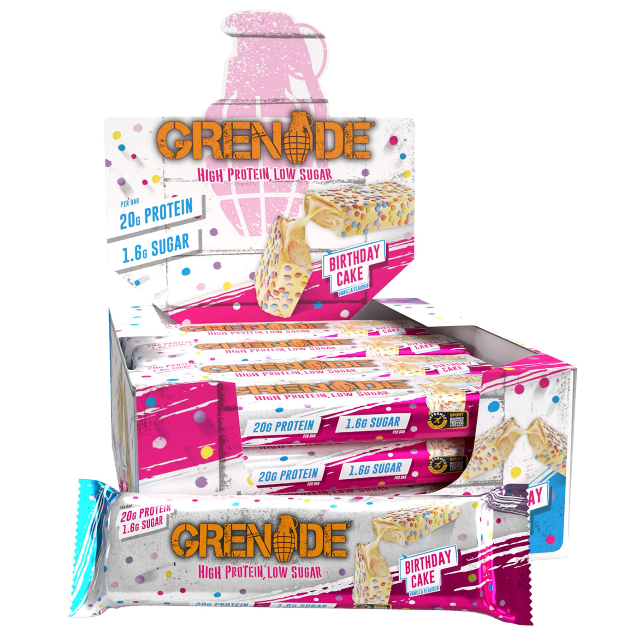 Grenade Protein Bar 60 gr 12 Adet