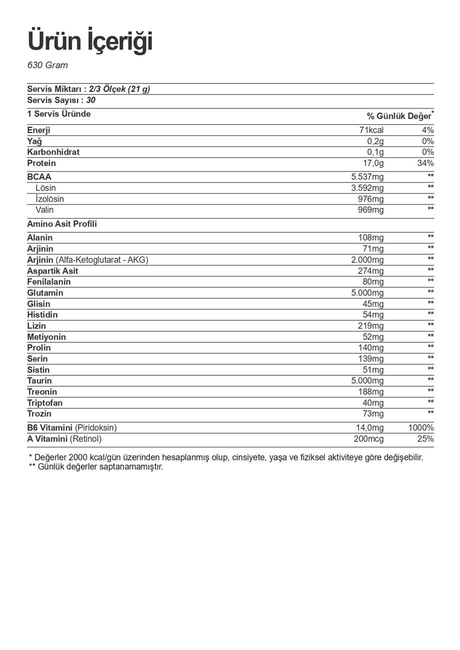 Hardline BCAA Matrix 630 gr