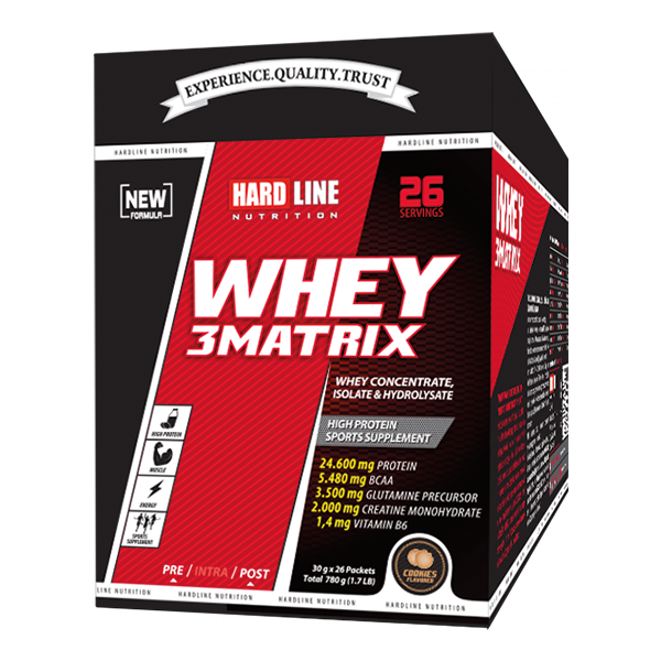 Hardline Whey Matrix 30 gr X 26 Saşe