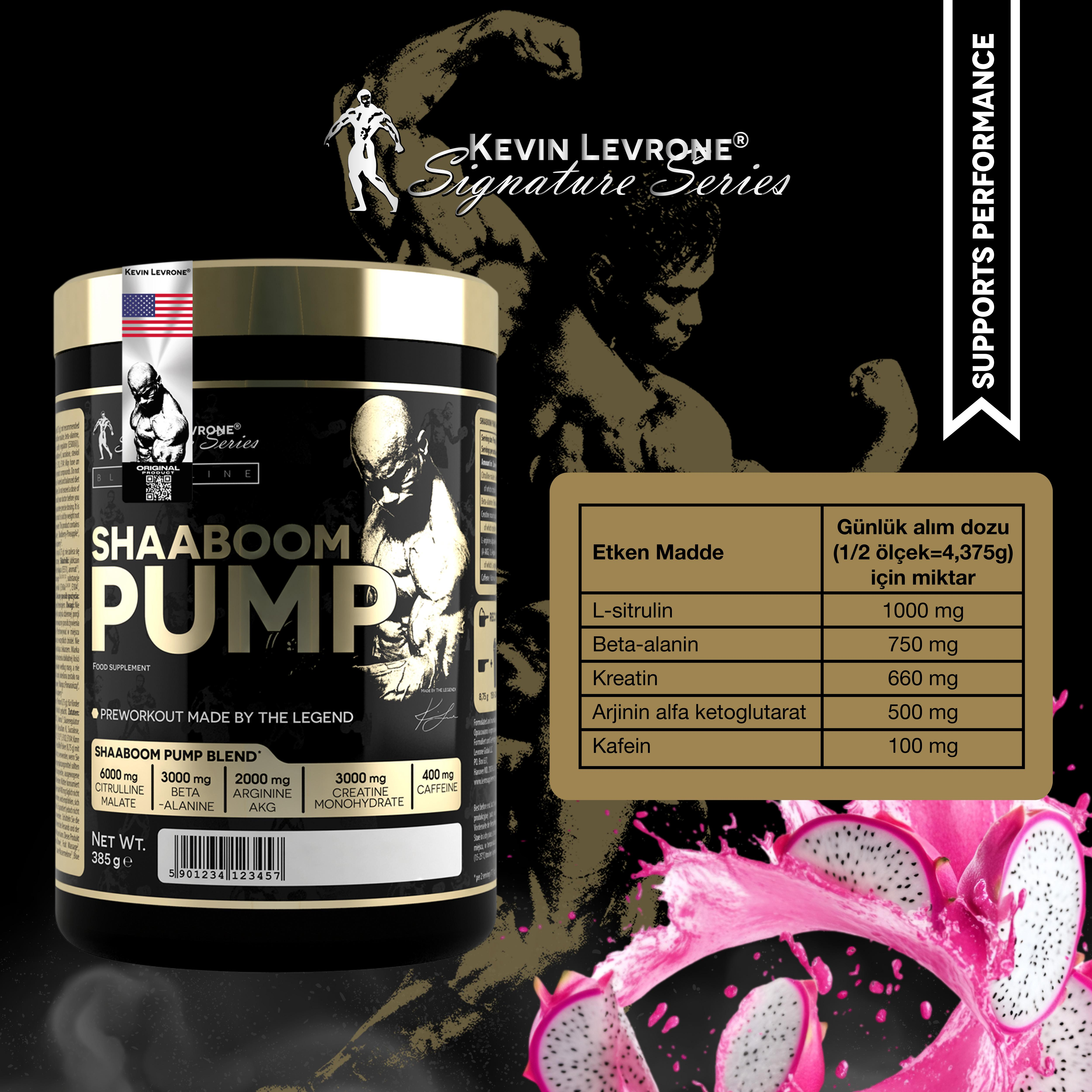 Kevin Levrone Shaaboom Pump Preworkout 385 gr