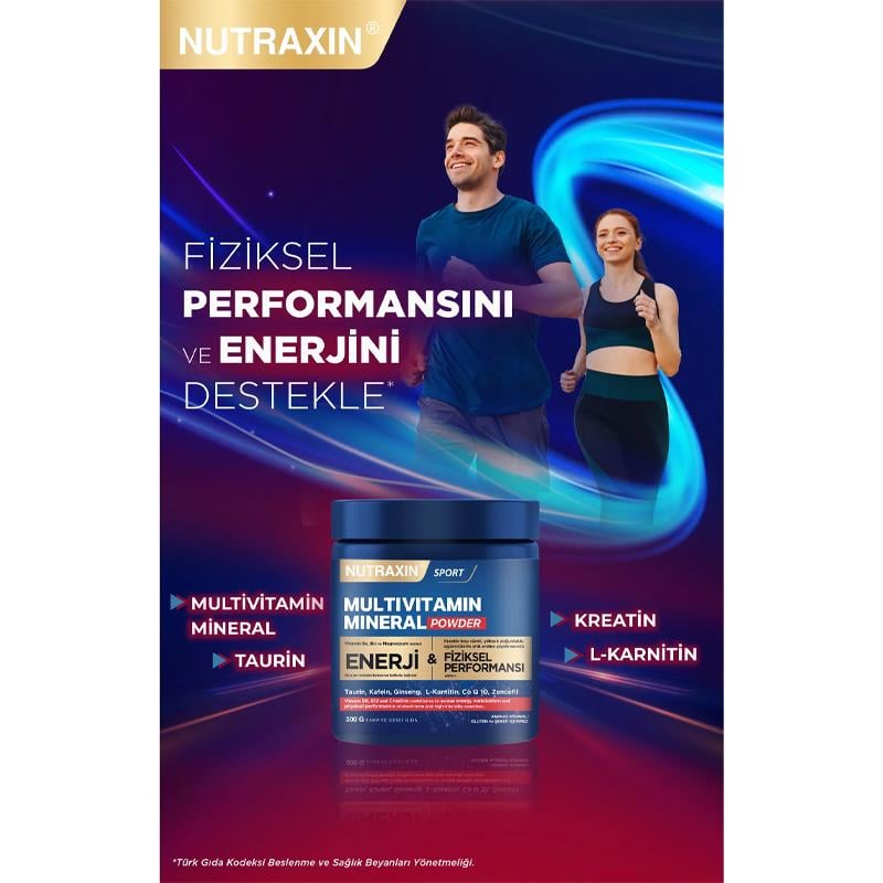 Nutraxin Multivitamin Mineral Powder 300 gr