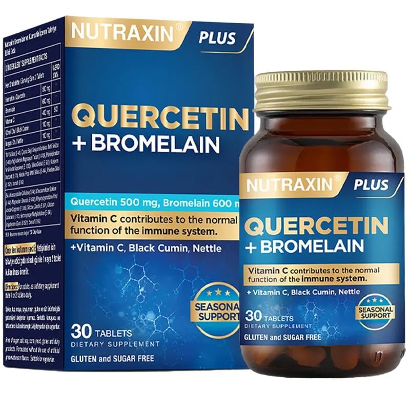 Nutraxin Quercetin Bromelain 30 Tablet
