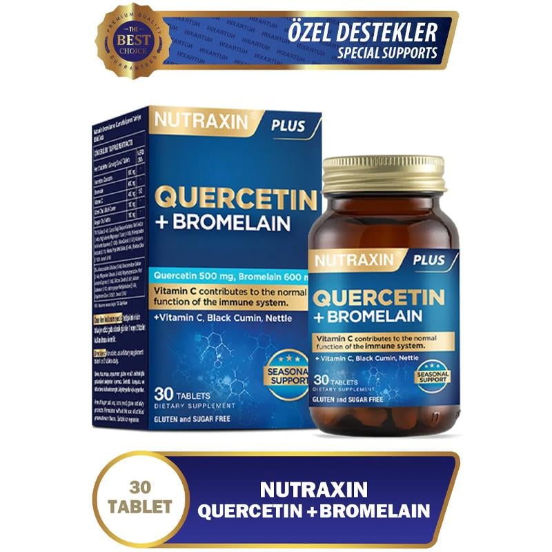 Nutraxin Quercetin Bromelain 30 Tablet