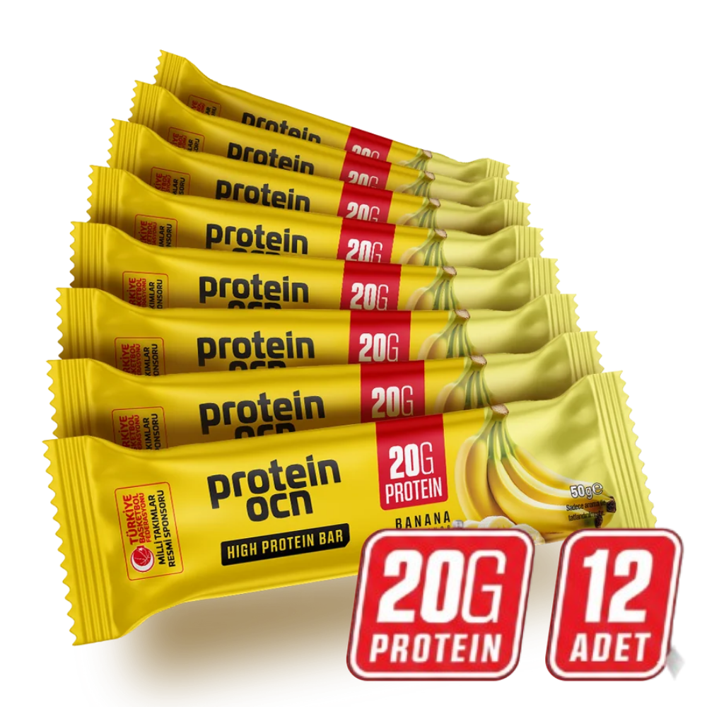 Protein Ocean Protein Bar 50 gr x 12 Adet