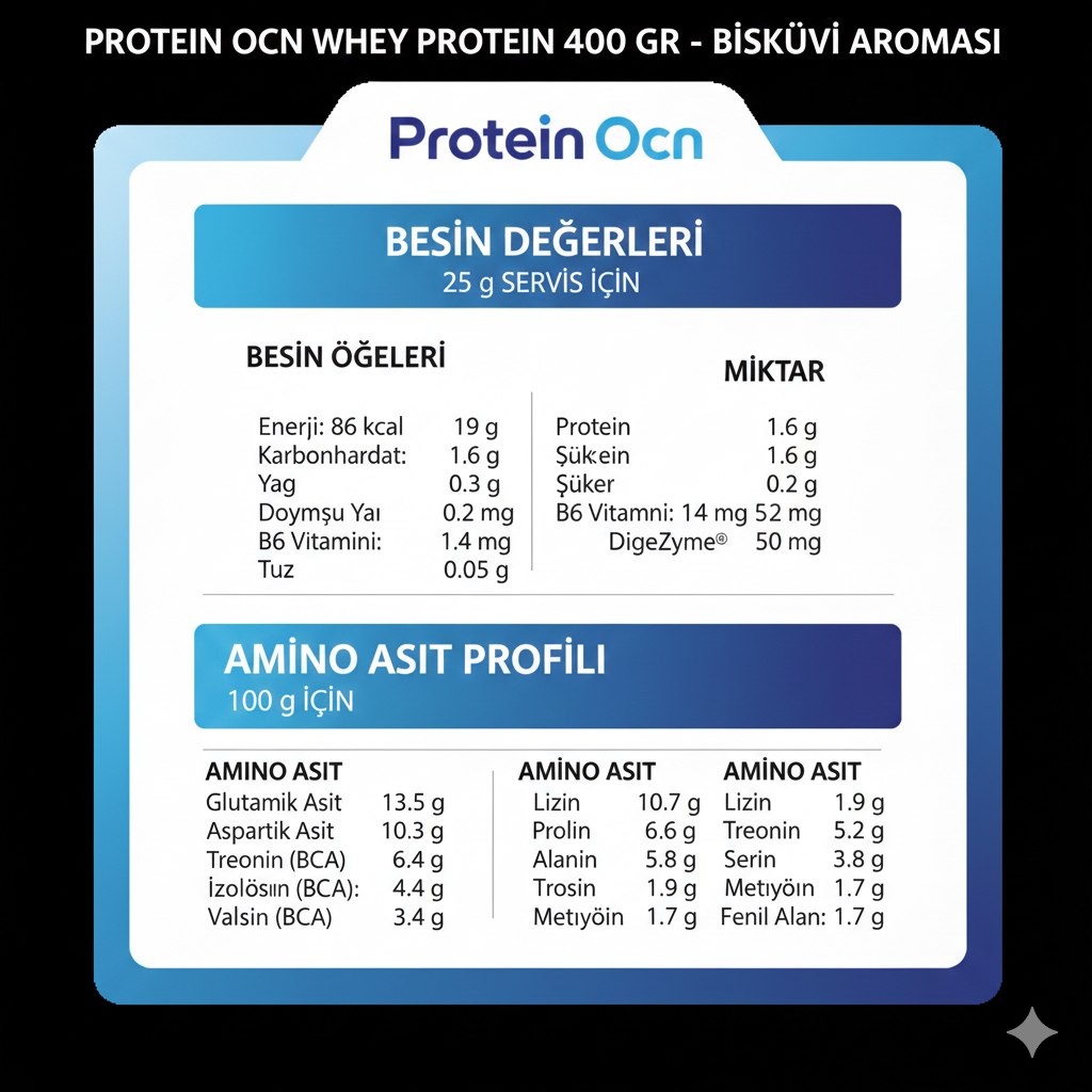 Protein Ocn Whey Protein 400 gr