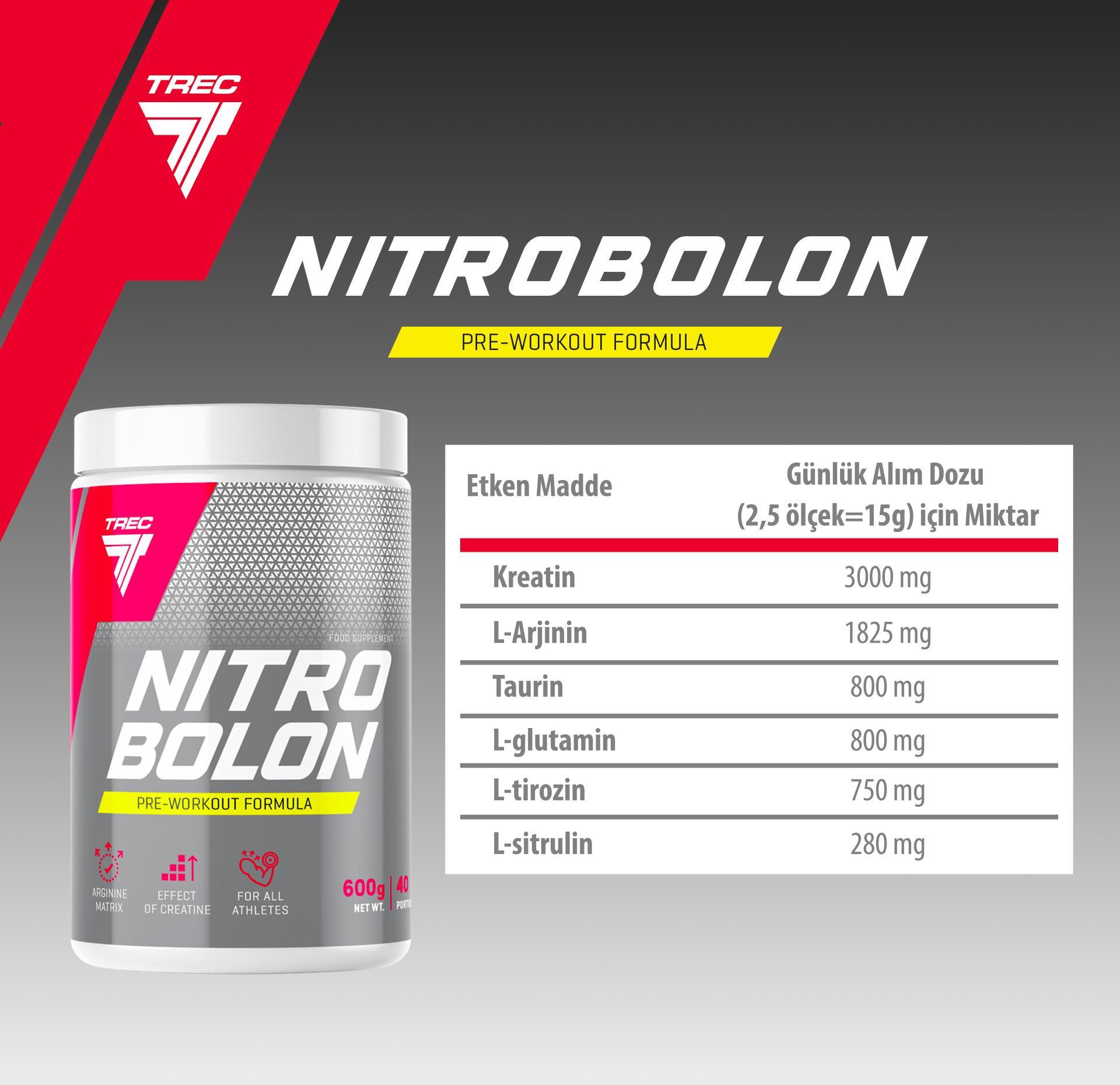 Trec Nitrobolon Pre-Workout 600 gr