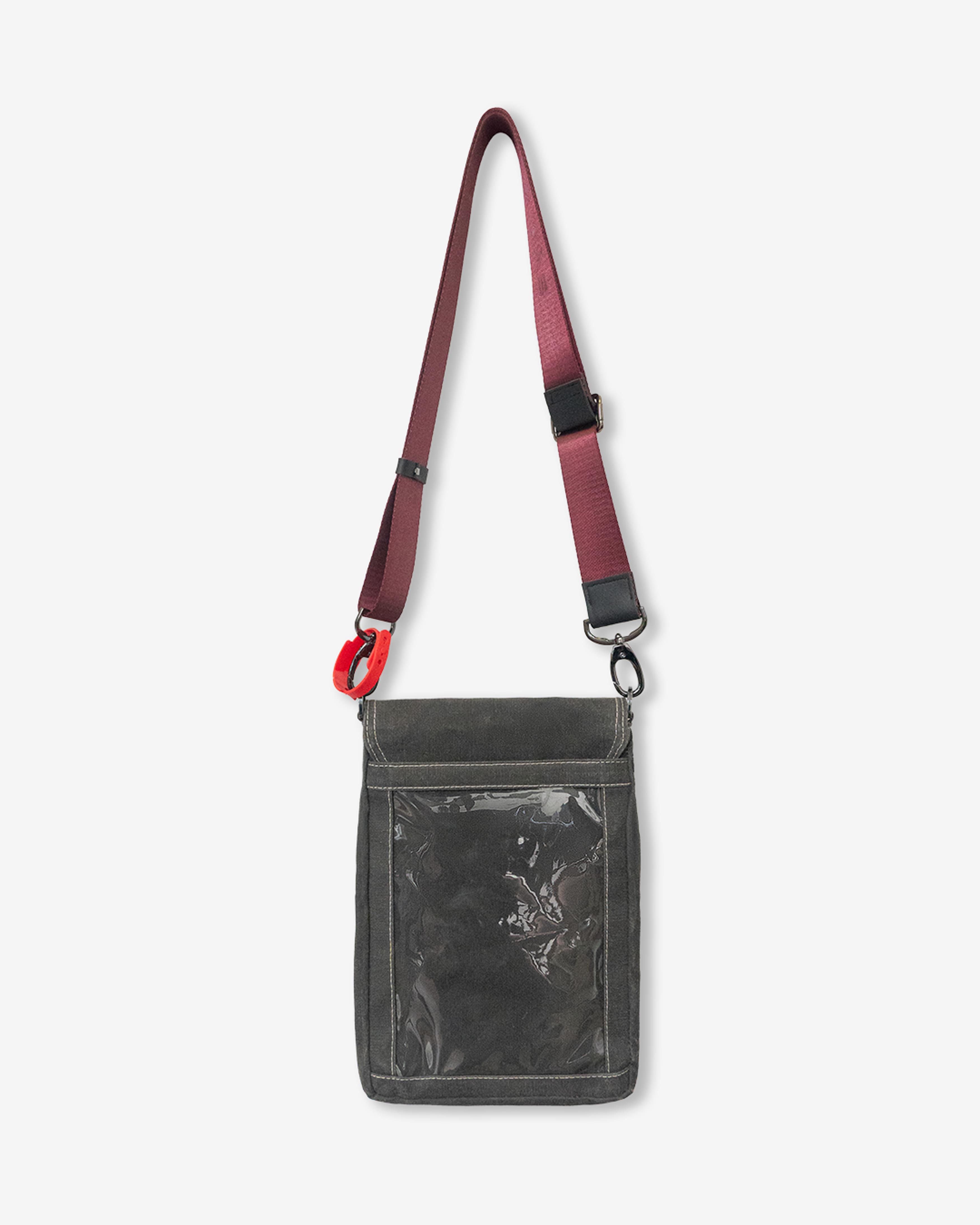 POST BAG STONE BLACK