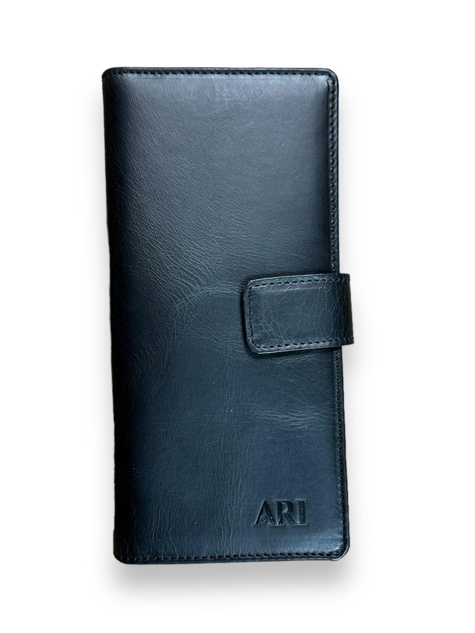 Arı Deri Adm718 Deri Portföy Cüzdan Siyah