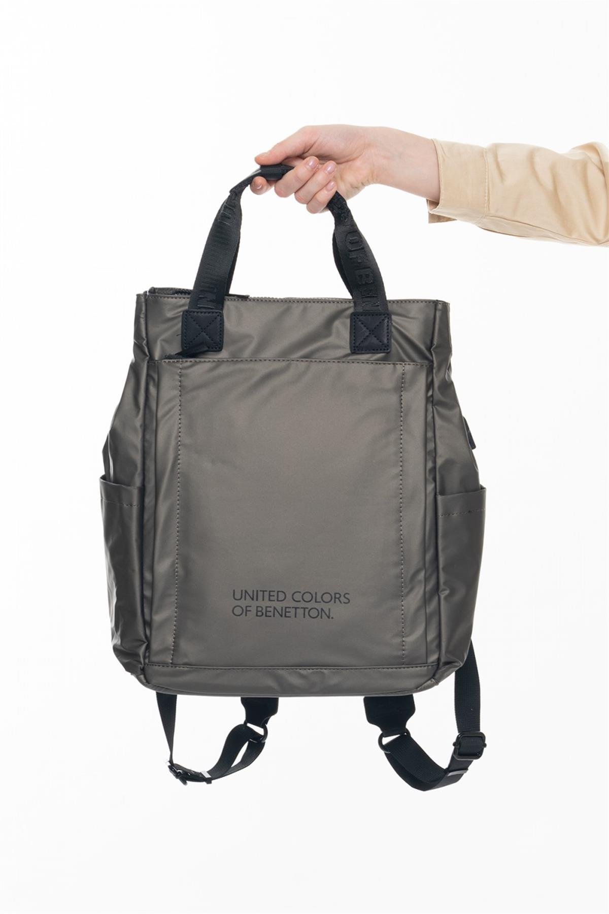 Benetton bnt 255 Unisex Sırt Çantası Bronz