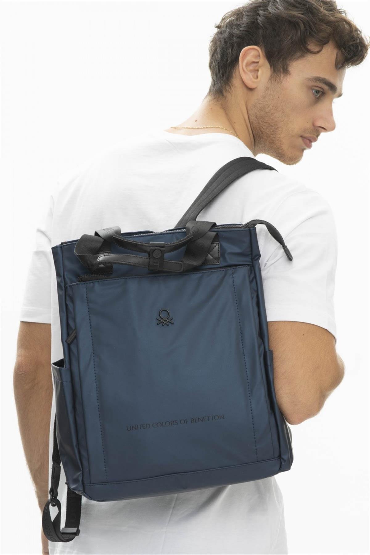 Benetton bnt 255 Unisex Sırt Çantası Lacivert