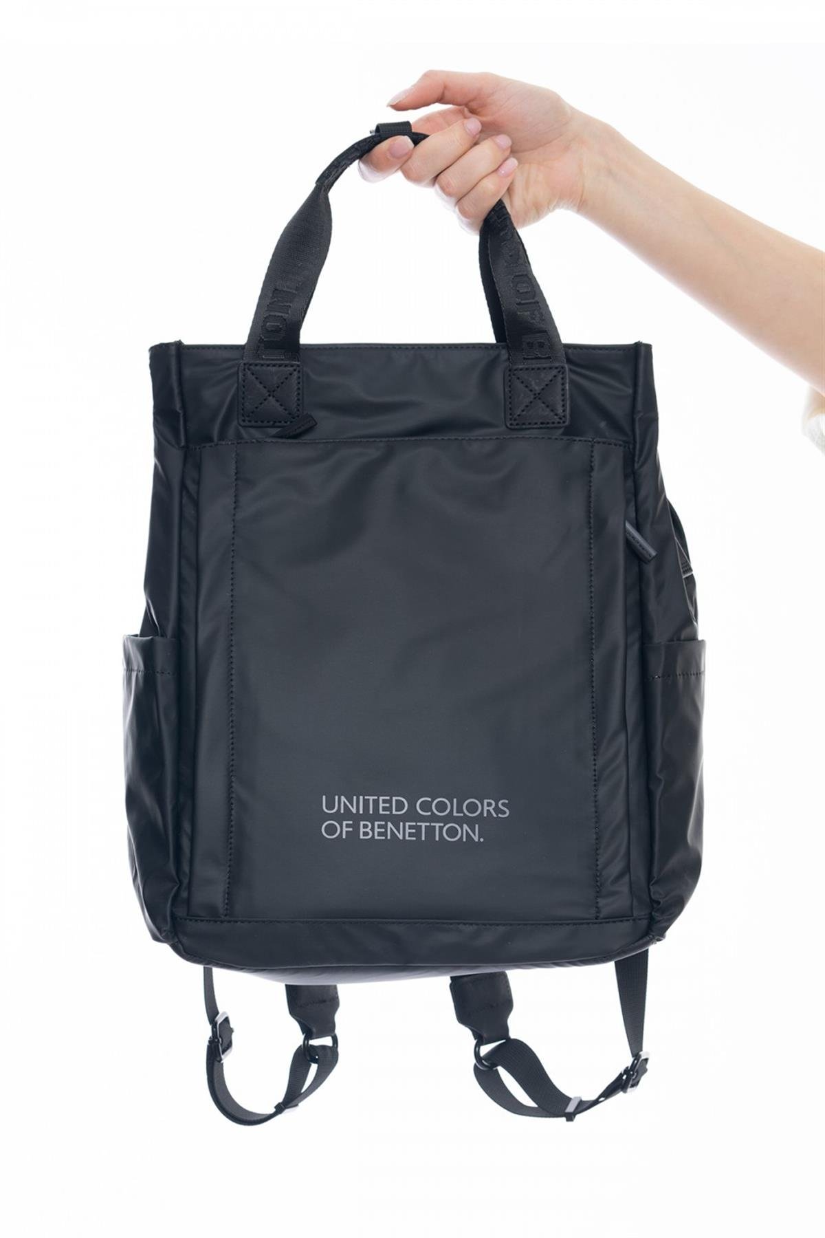Benetton bnt 255 Unisex Sırt Çantası Siyah