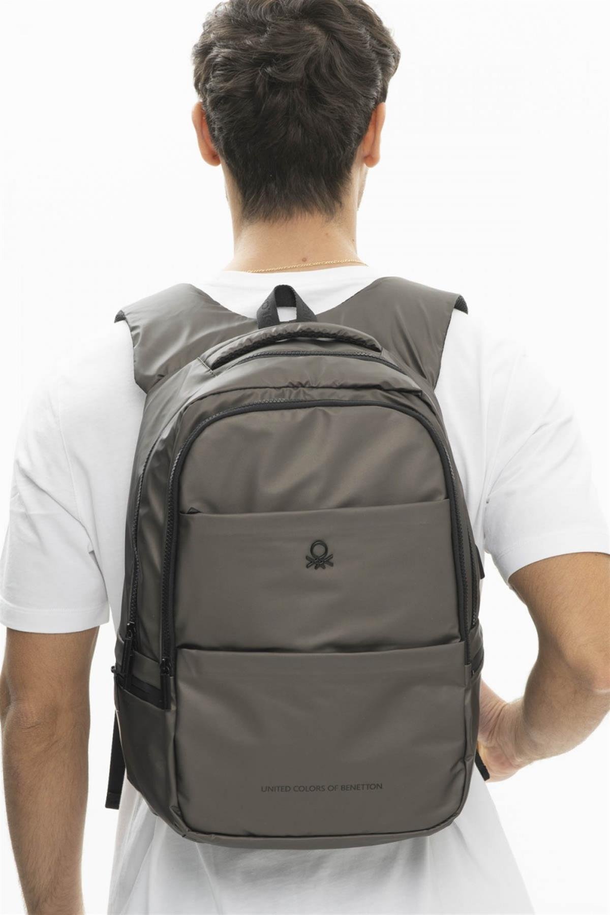 Benetton bnt 898 Sırt Çantası Bronz