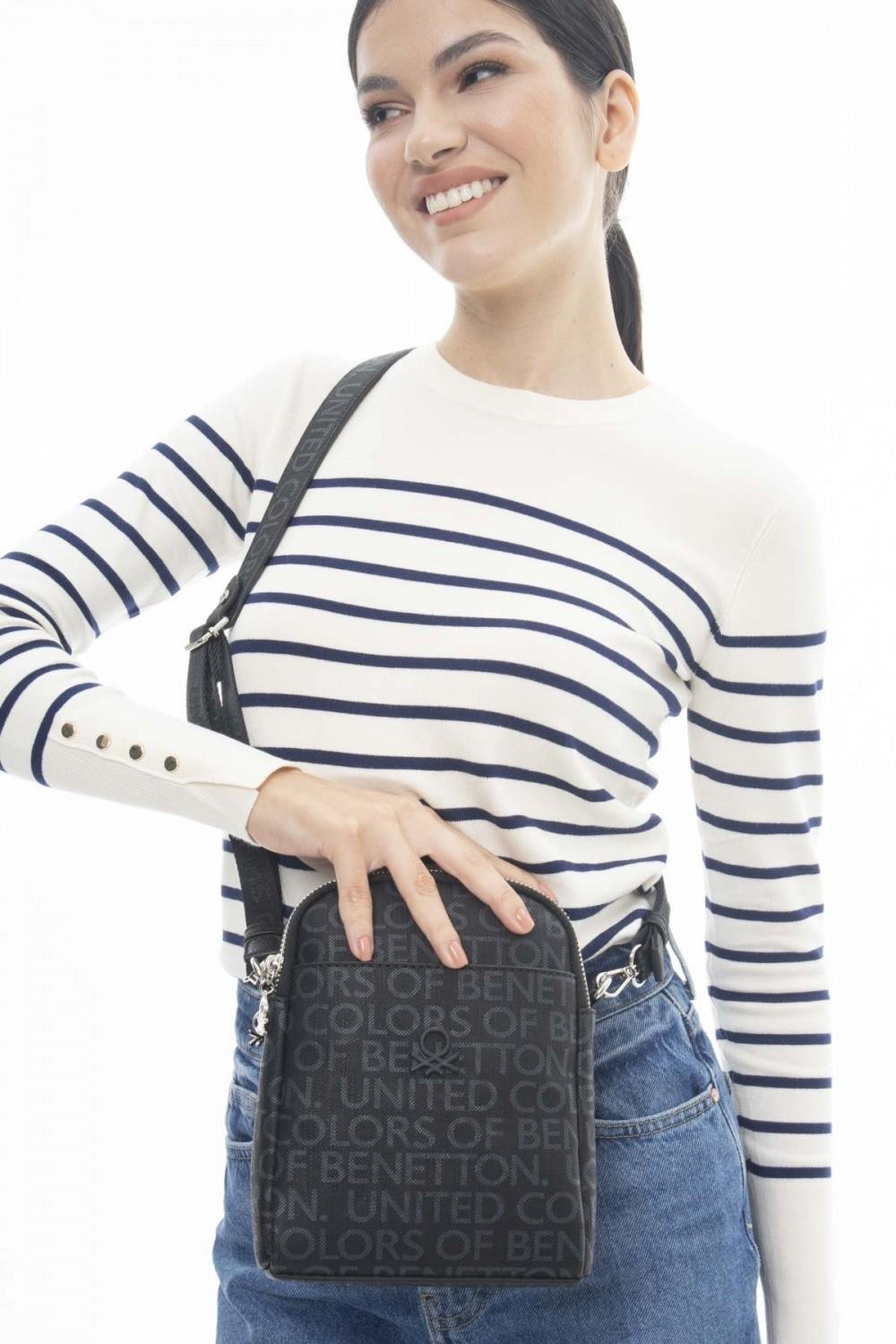 Benetton bnt1136 Kadın Çapraz Çanta Siyah