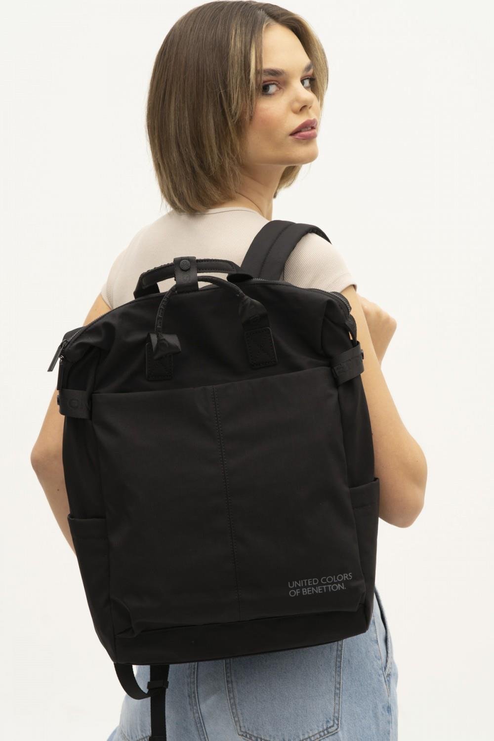 Benetton bnt1269 Sırt Çantası Siyah