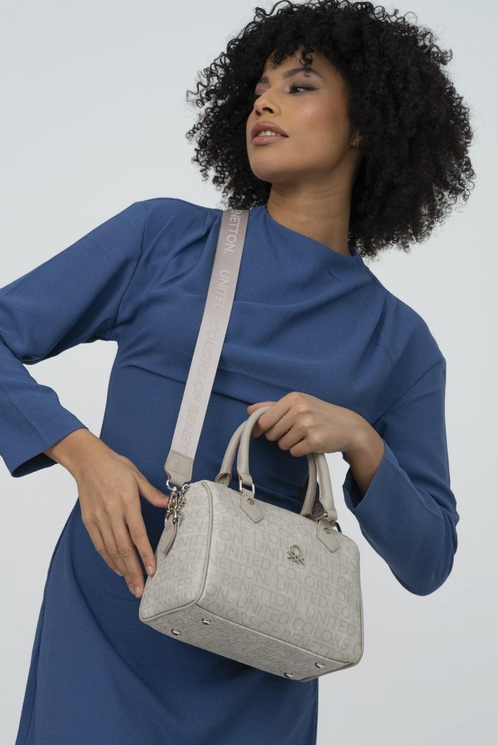 Benetton bnt1287 Kadın El ve Omuz Çantası Taş