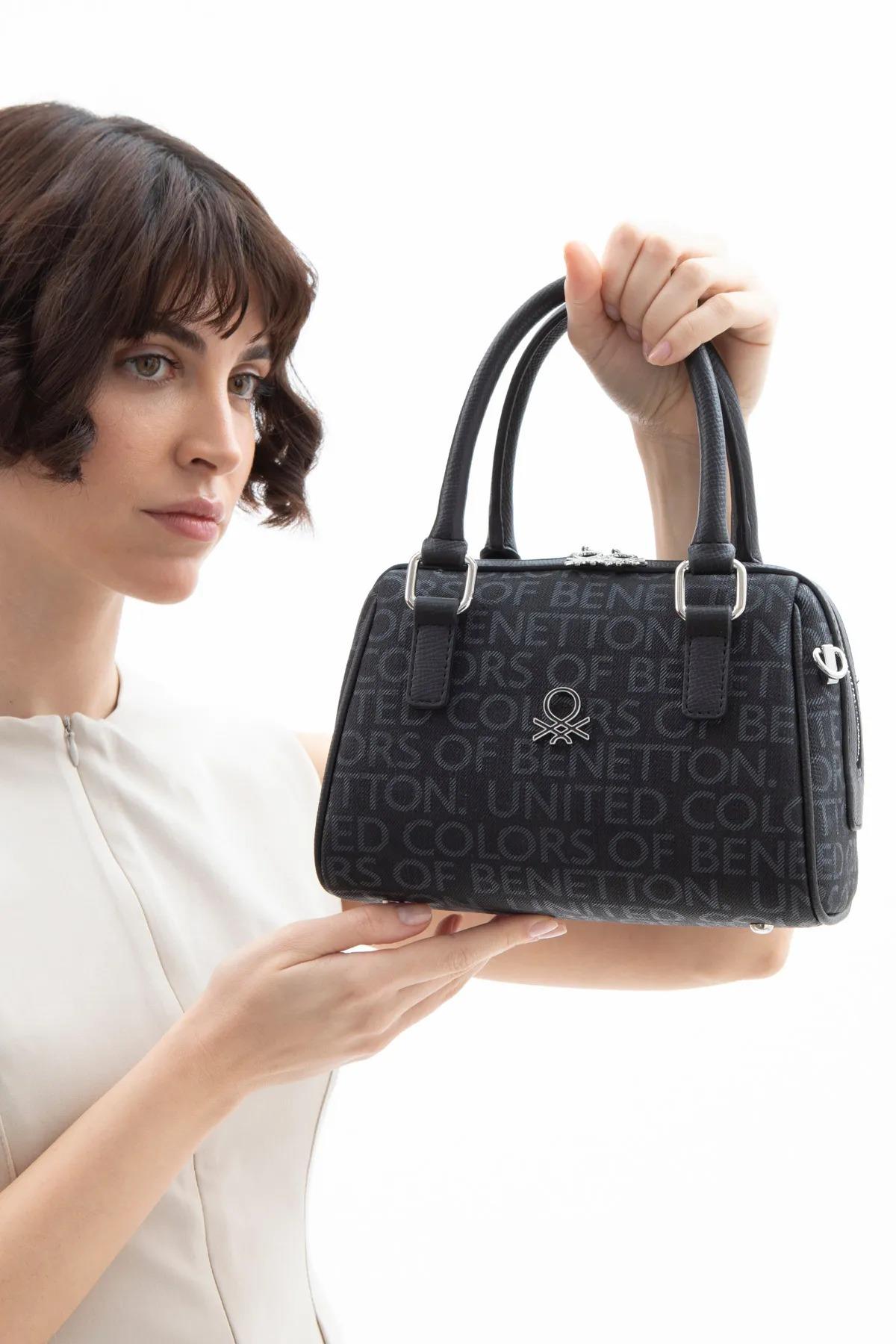 Benetton BNT1613 Kadın Kol Çantası Siyah
