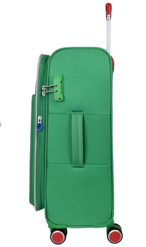 BENETTON BNT2100 KUMAŞ VALİZ YEŞİL KABİN BOY