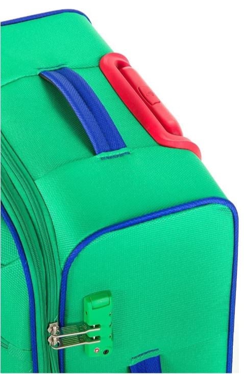 BENETTON BNT2200 KUMAŞ VALİZ YEŞİL BÜYÜK BOY