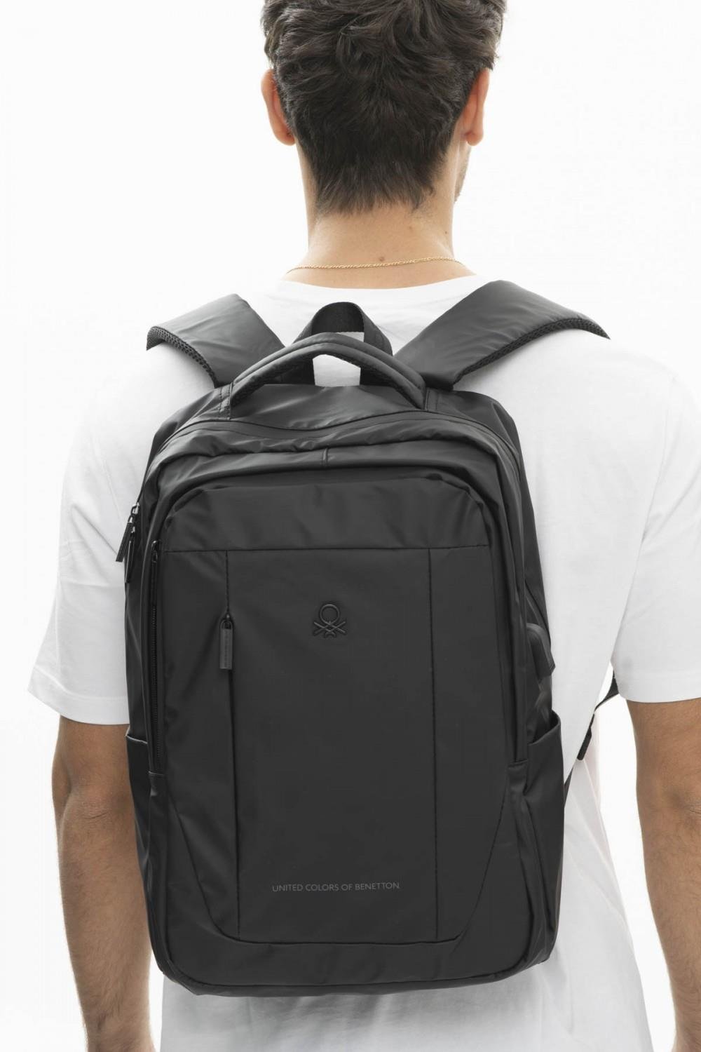 Benetton bnt899 Sırt Çantası Siyah
