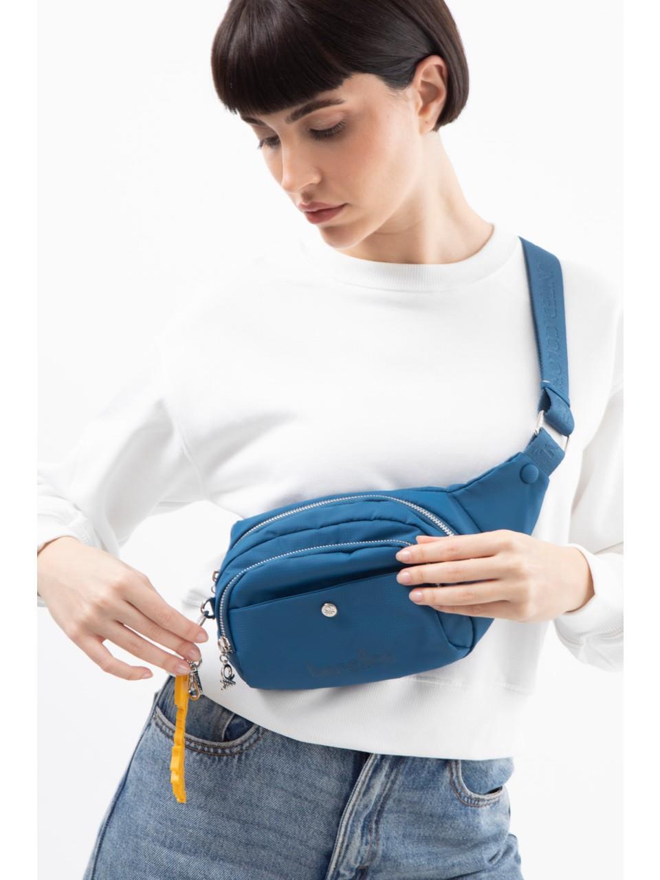 Benetton Kadın Freebag BNT1456 Mavi