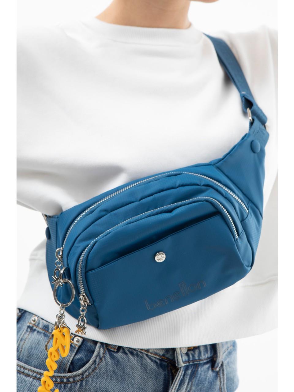 Benetton Kadın Freebag BNT1456 Mavi