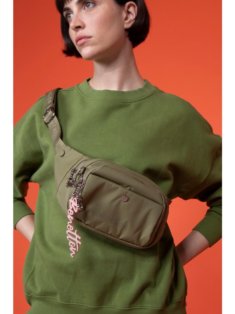 Benetton Kadın Freebag BNT1456 Yeşil