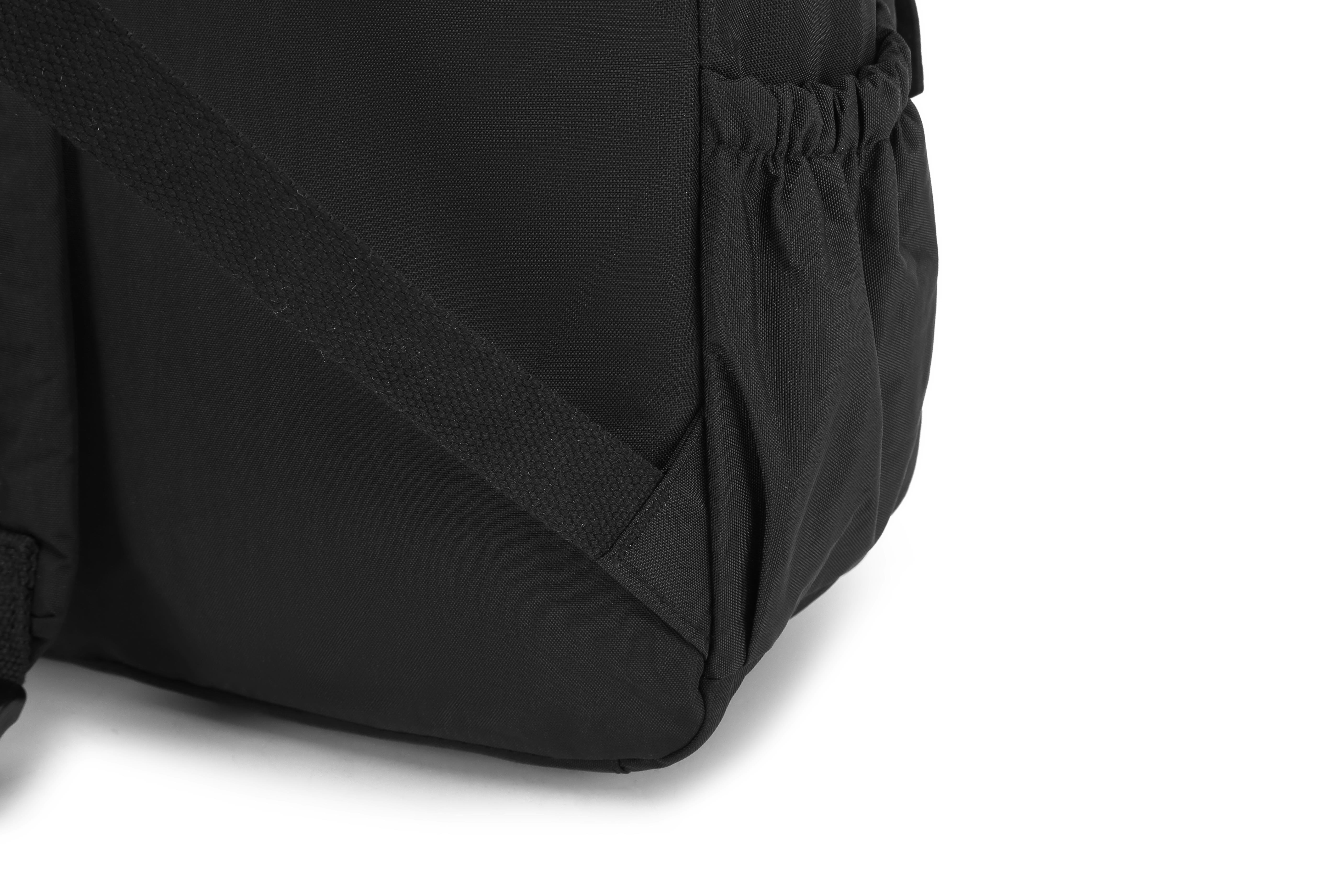 Büyük Boy Krinkıl Kumaş Sırt Çantası Smart Bags 1175 Siyah