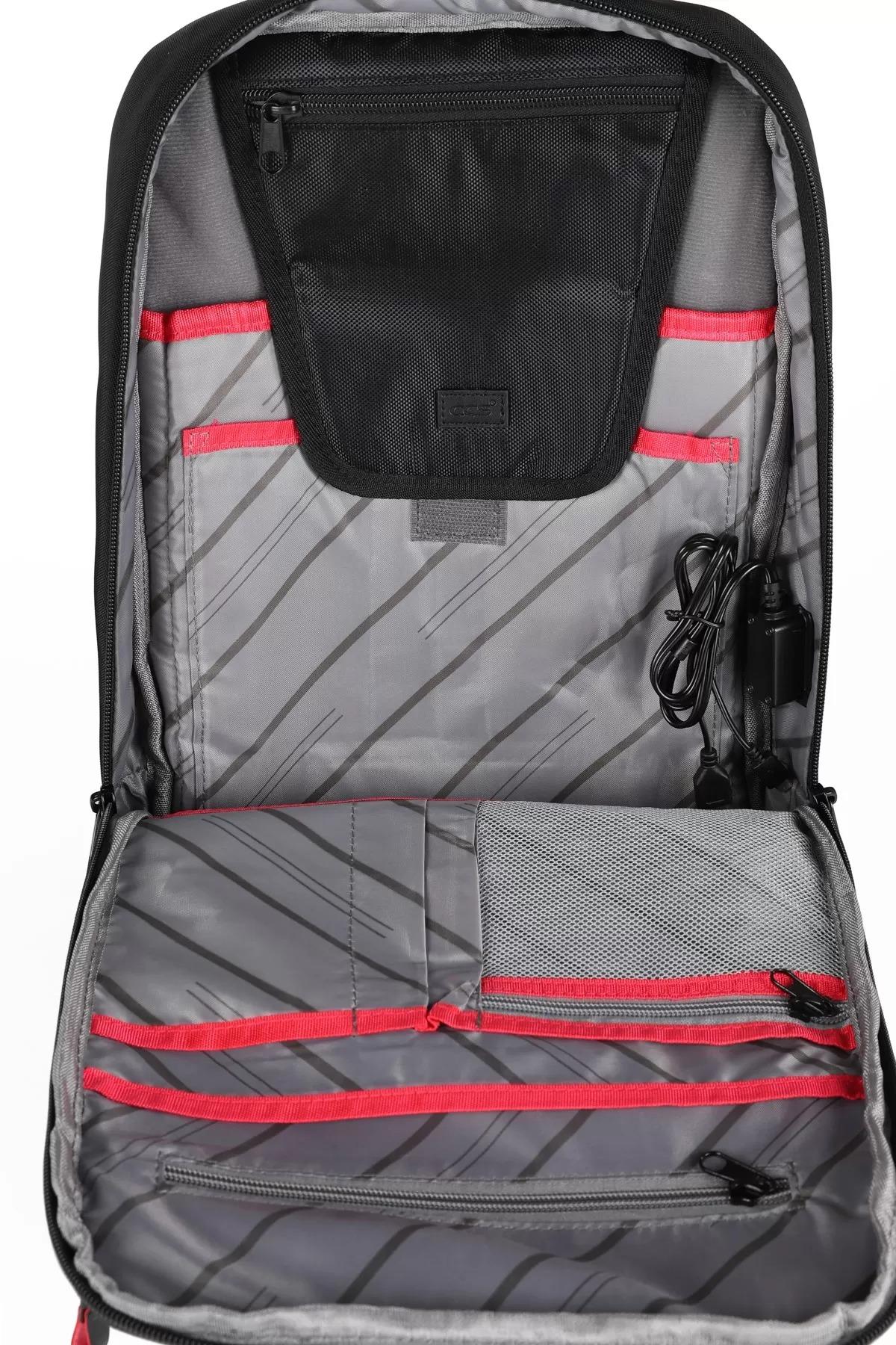 ÇÇS 51349 Laptop Sırt Çantası Siyah