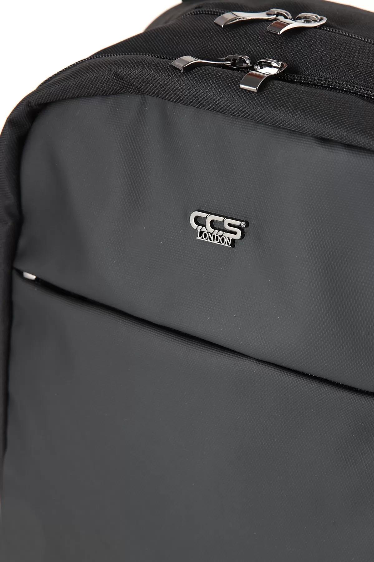 ÇÇS 51431 Laptop Bölmeli Sırt Çantası Siyah