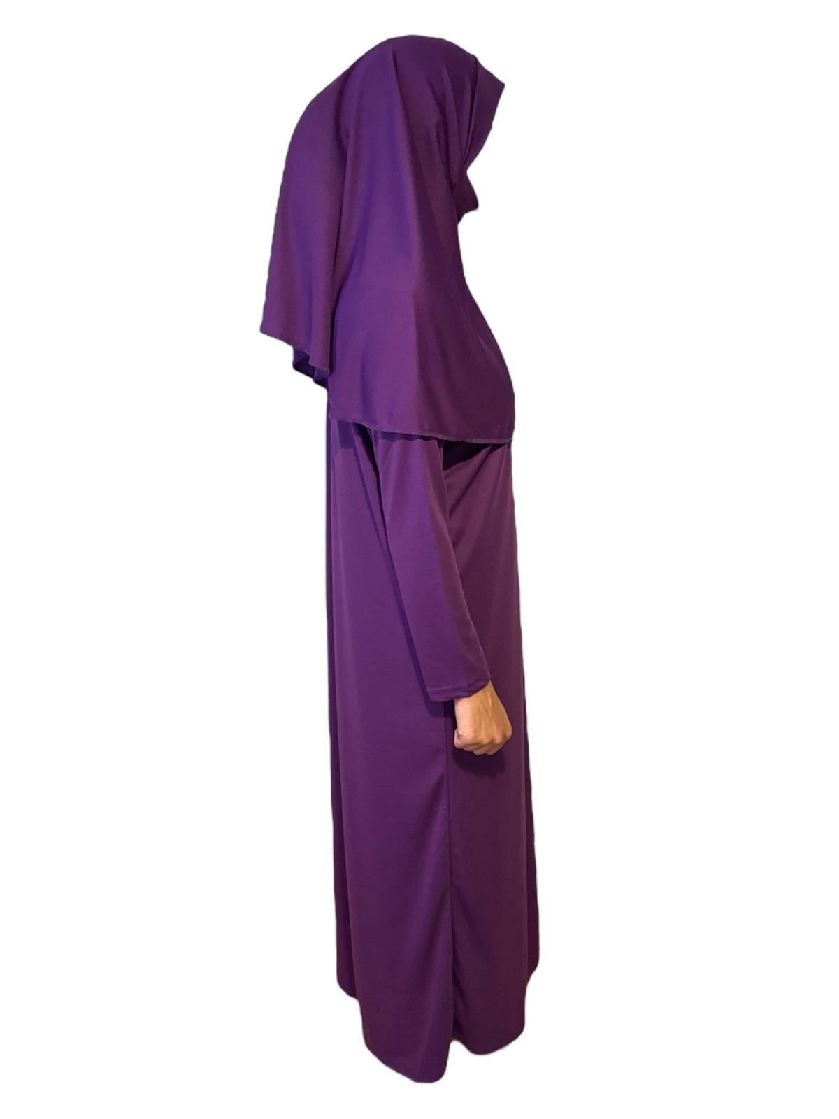 Kız Çocuk Tek Parça Namaz Elbisesi