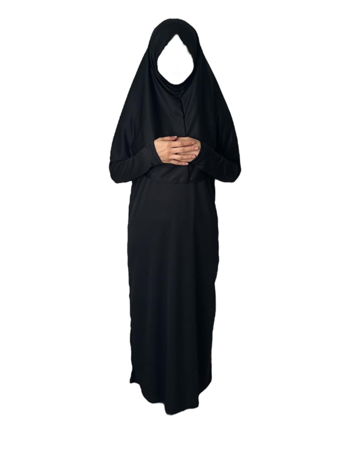 Kız Çocuk Tek Parça Namaz Elbisesi