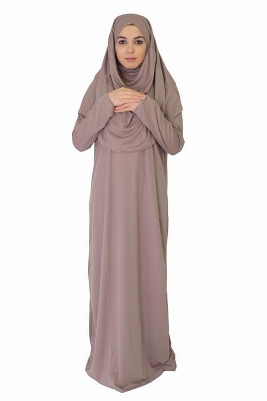 Kız Çocuk Tek Parça Namaz Elbisesi