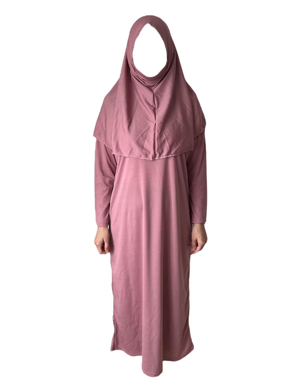 Kız Çocuk Tek Parça Namaz Elbisesi