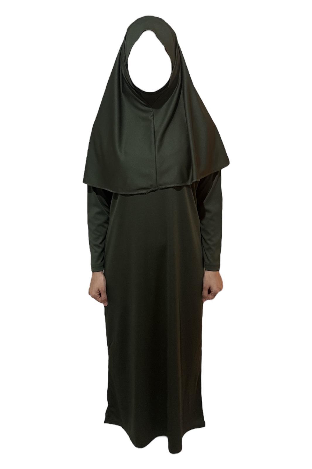 Kız Çocuk Tek Parça Namaz Elbisesi