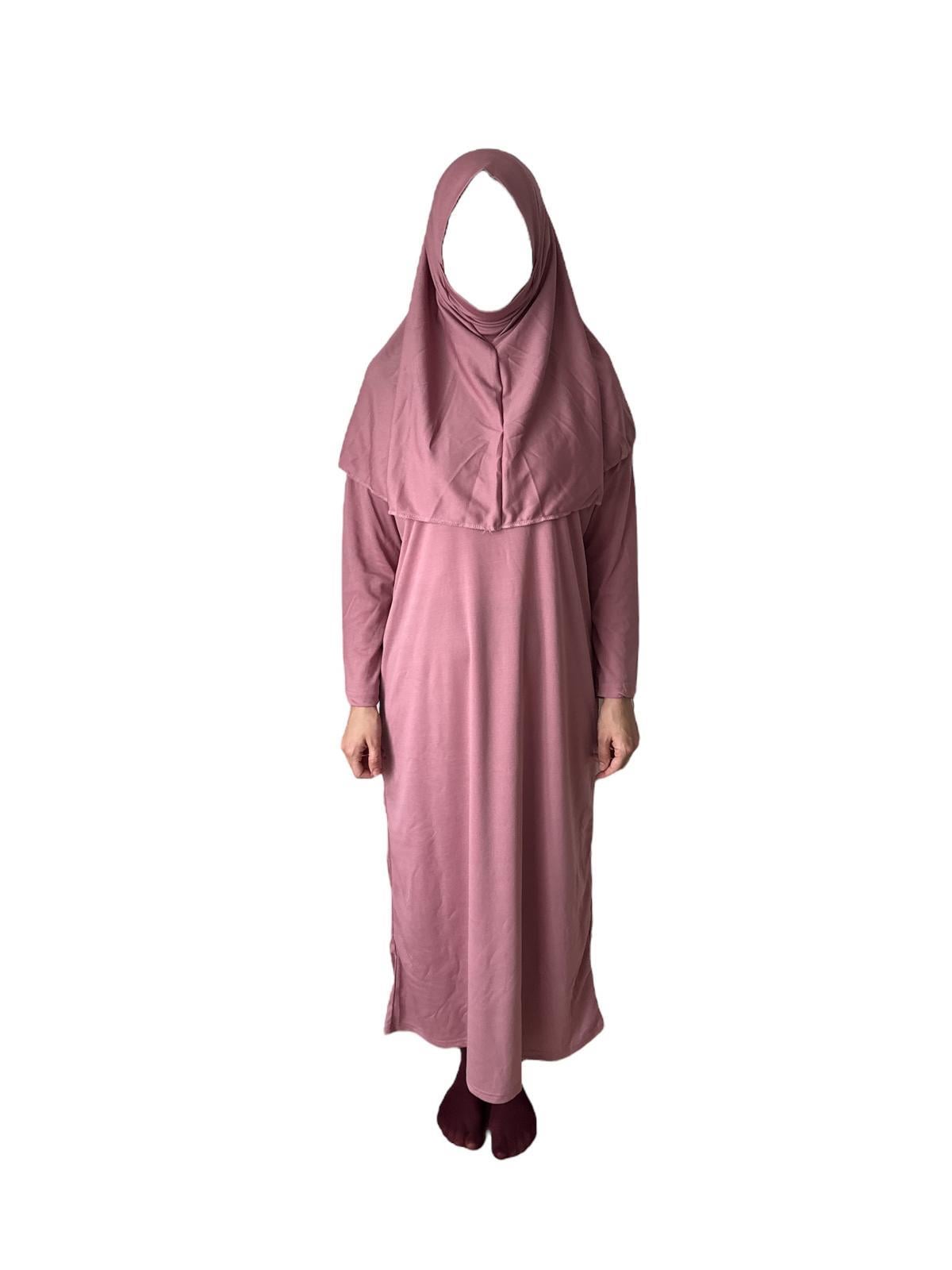 Kız Çocuk Tek Parça Namaz Elbisesi