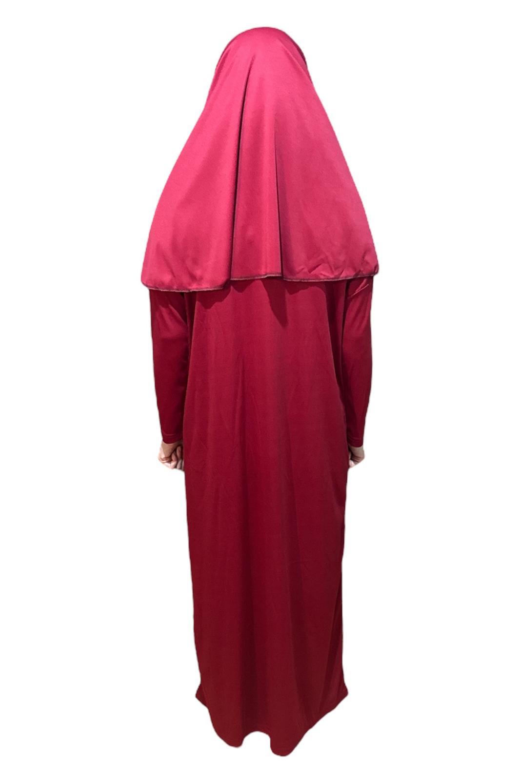 Kız Çocuk Tek Parça Namaz Elbisesi