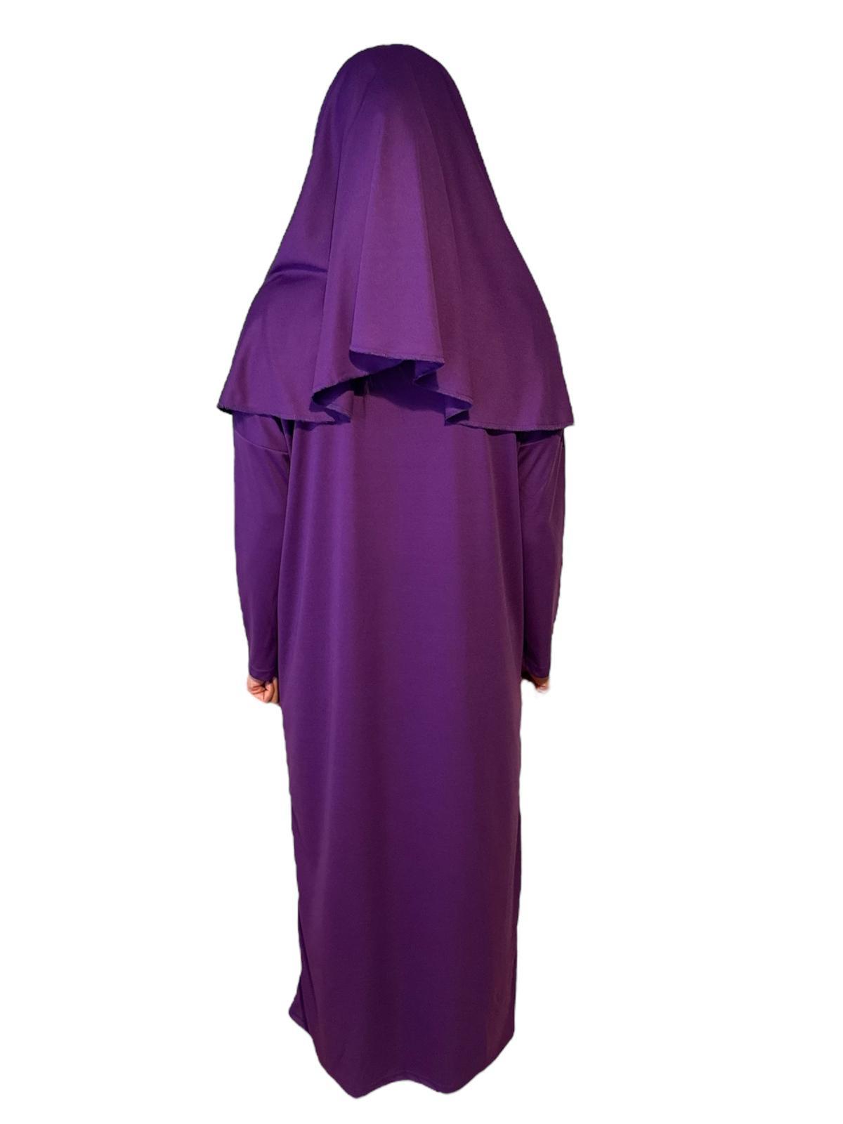 Kız Çocuk Tek Parça Namaz Elbisesi