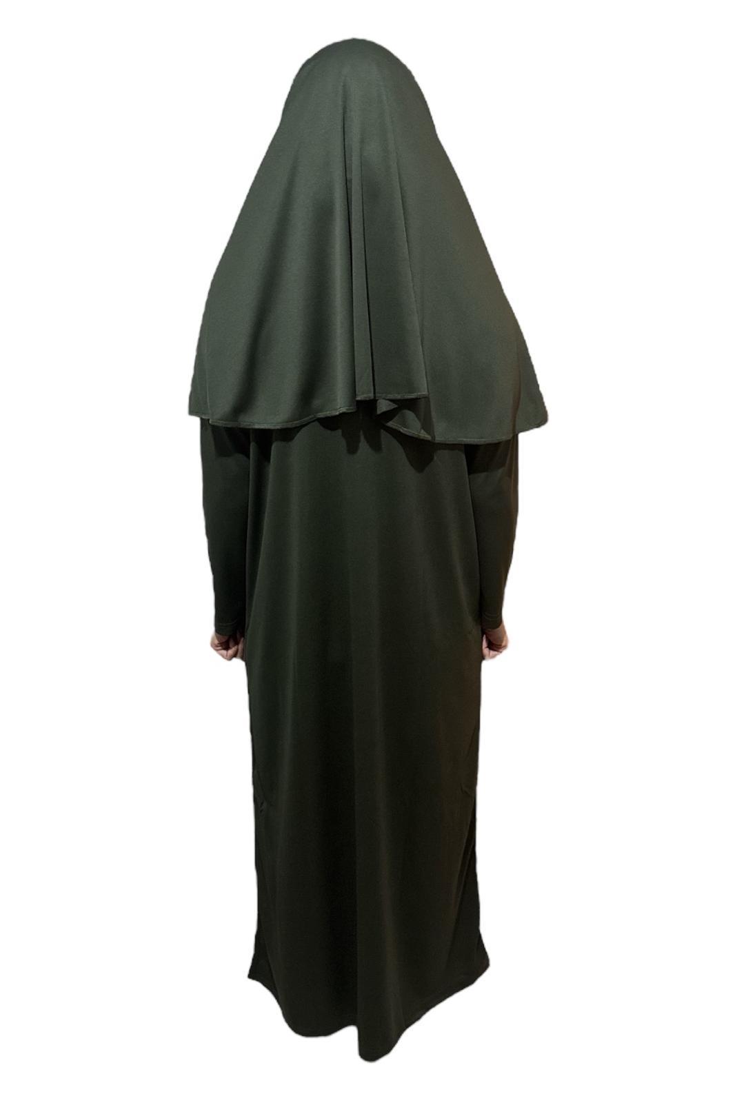 Kız Çocuk Tek Parça Namaz Elbisesi