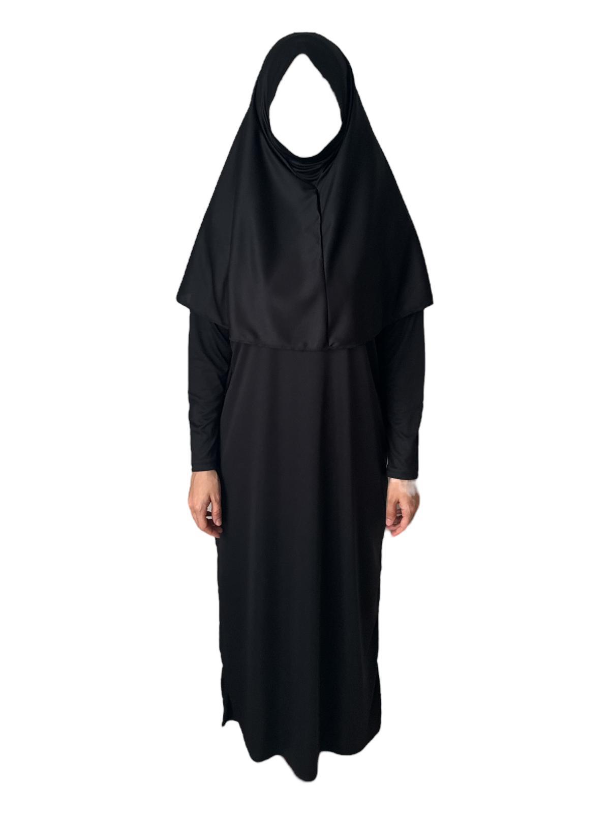 Kız Çocuk Tek Parça Namaz Elbisesi