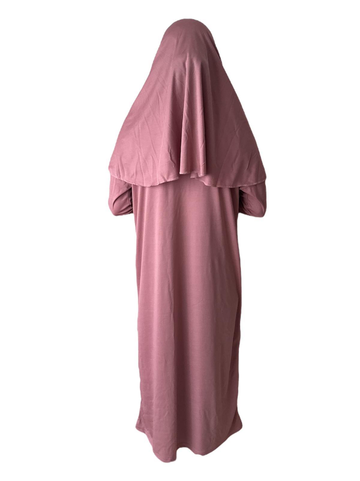 Kız Çocuk Tek Parça Namaz Elbisesi
