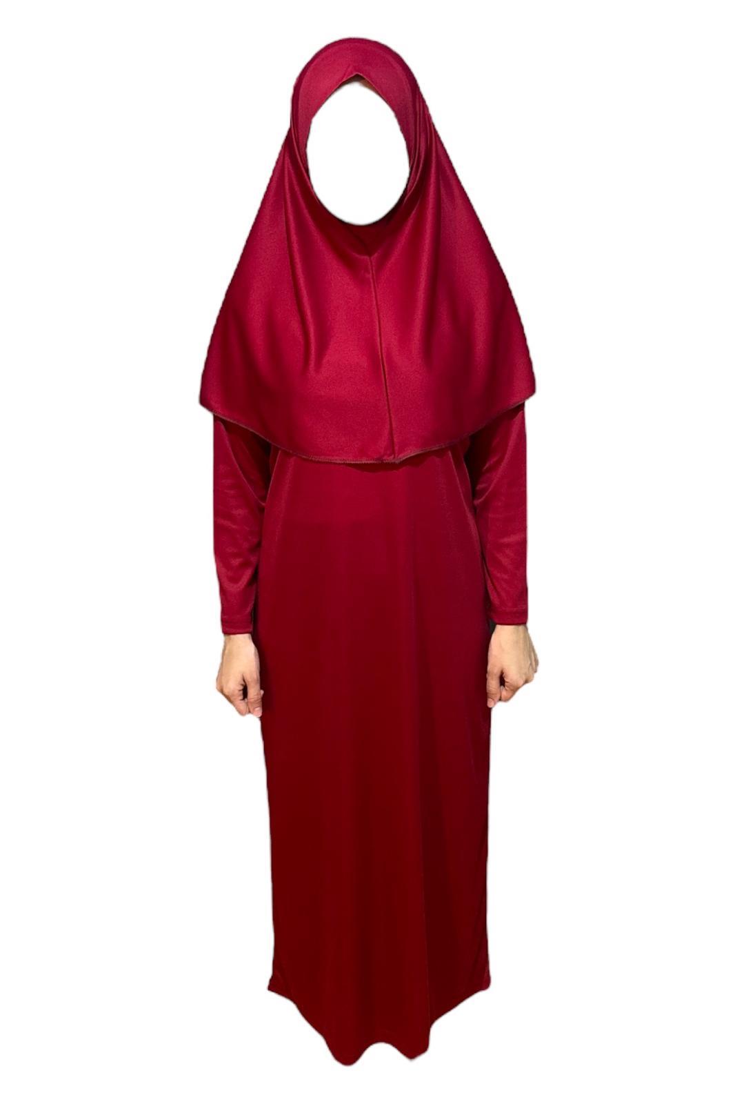 Kız Çocuk Tek Parça Namaz Elbisesi