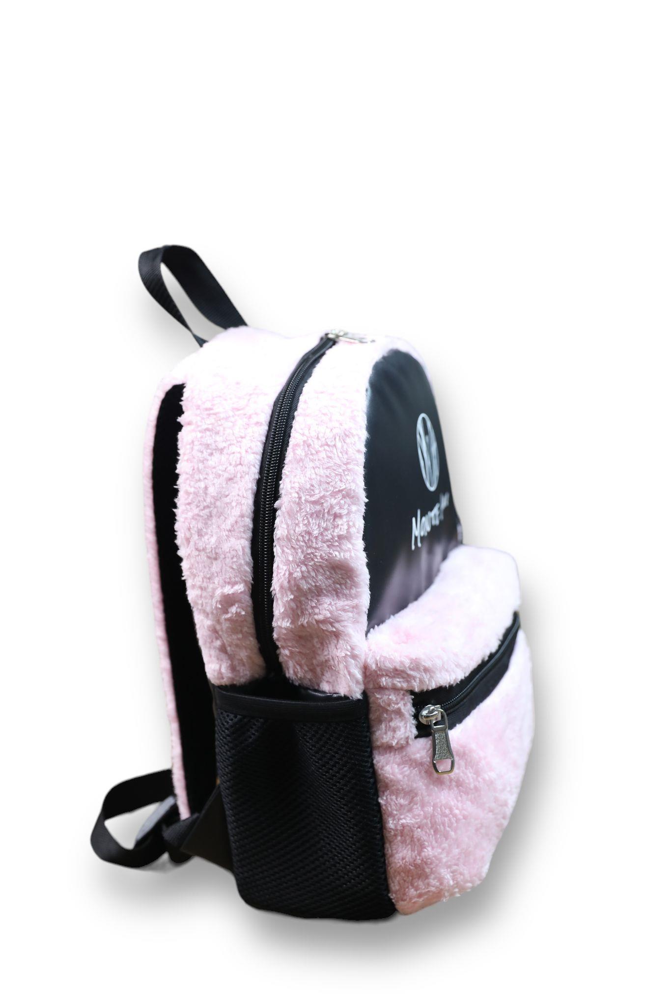 Monte Lui mnt3637 Peluş Sırt Çantası Pembe