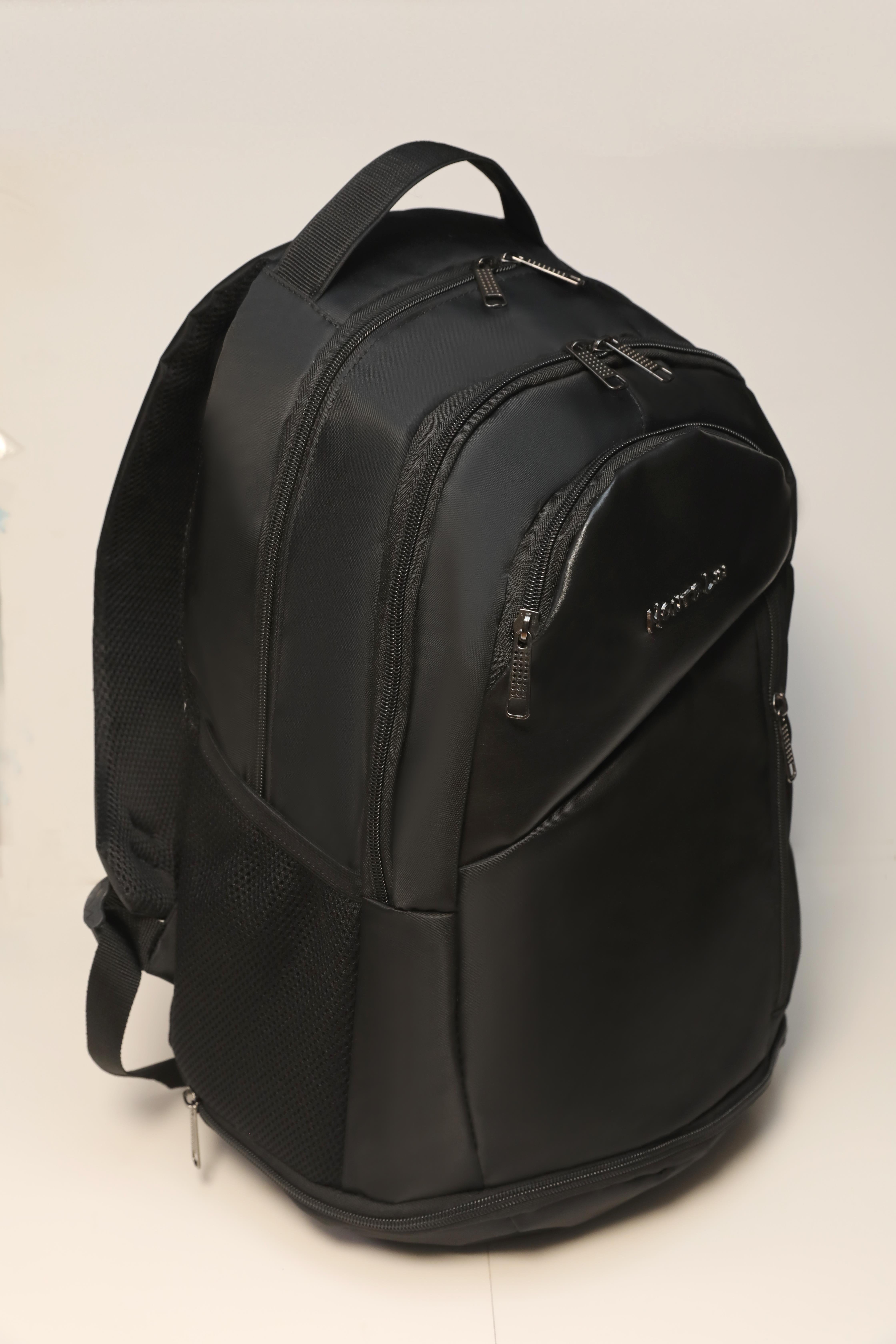 Monte Lui Storm Outdoor Unisex Sırt Çantası Parlak Siyah