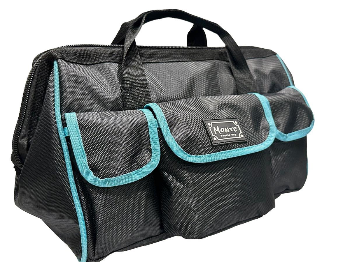 Monte Repairbag mnt2001t 17inç 10'lu Kumaş El Alet Teknisyen Çantası Mavi