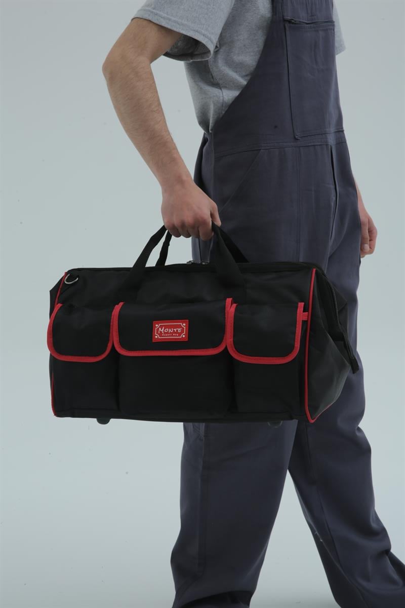 Monte Repairbag mnt2001t 17inç  Teknisyen Alet Çantası Kırmızı